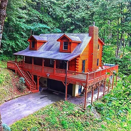 Smokey Mountain Retreat Villa Waynesville Exterior photo